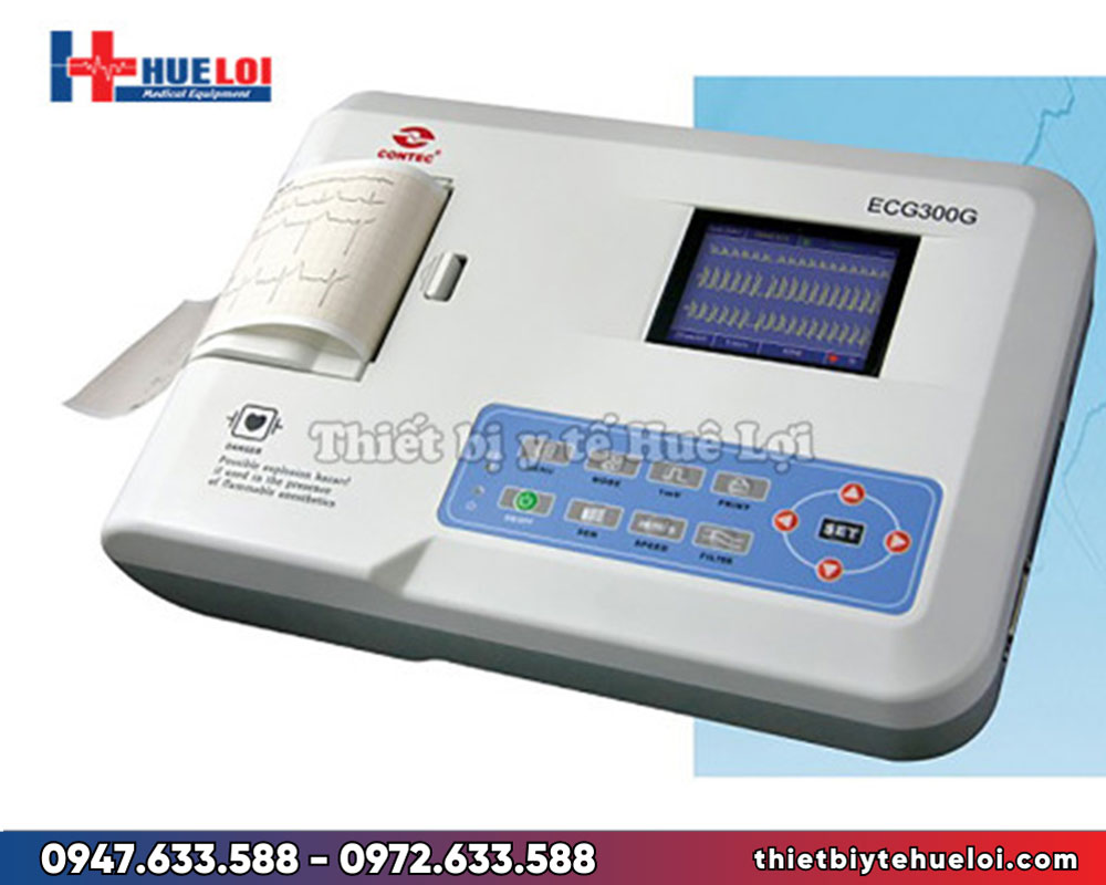 Máy đo điện tim Contec 3 kênh
